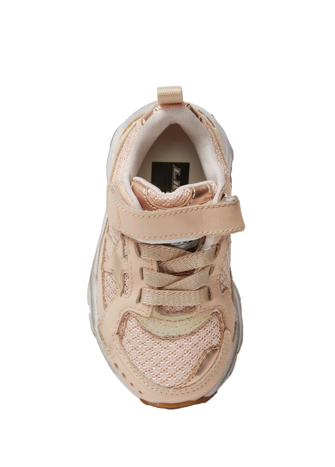 Кроссовки детские Golden Goose Lightstar, pink-yellow — фото 4