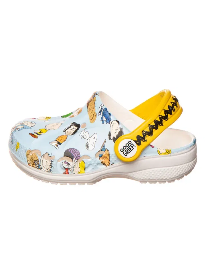 Кроксы Peanuts Baya Crocs, голубой