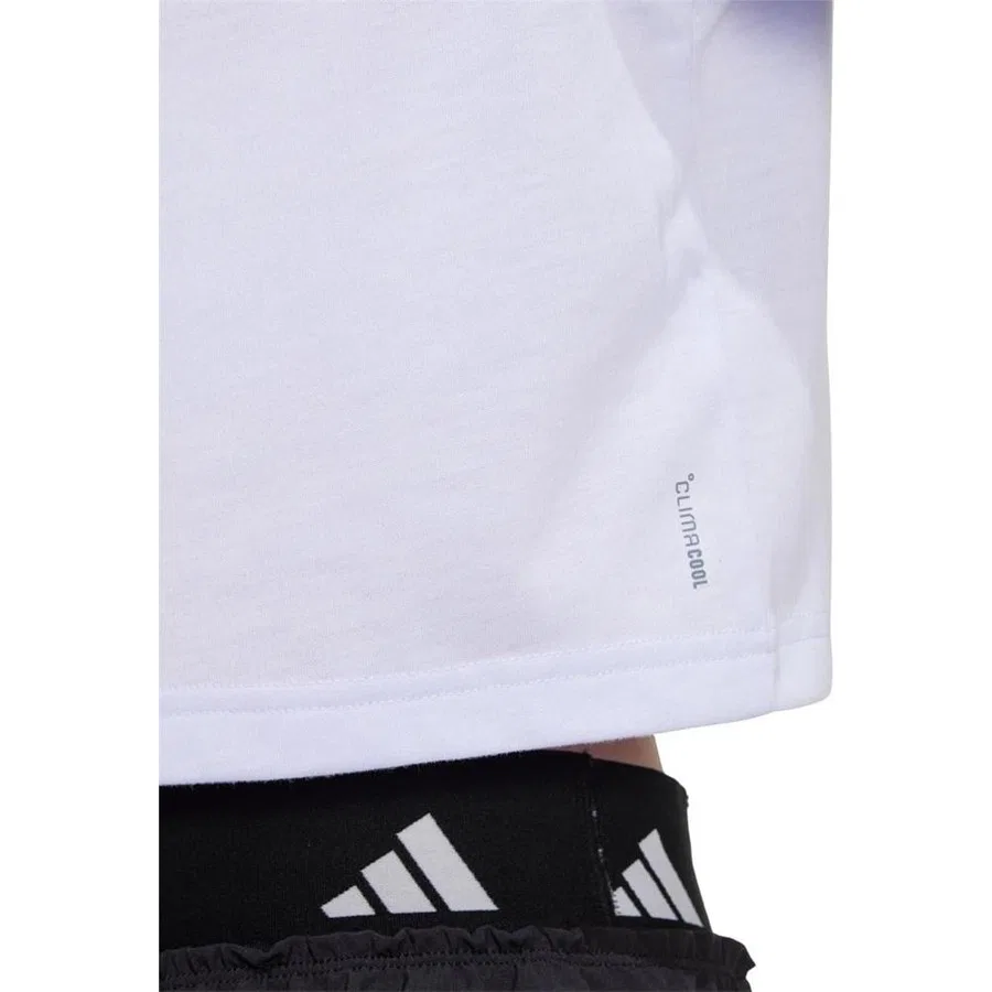 Женская футболка с длинным рукавом We Mın Tee adidas, Фиолетовый — фото 4