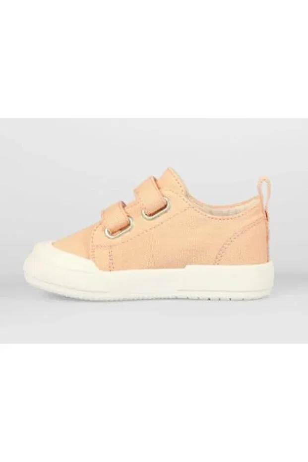 Детские туфли для девочек льняные Vicco, Pink — фото 2