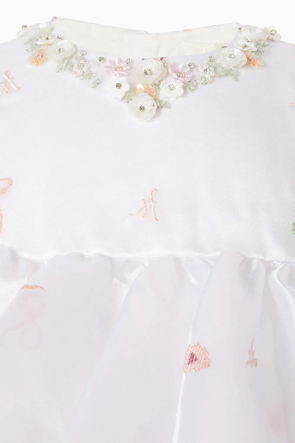 Платье с принтом Tiered Floral Maison Ava — фото 3
