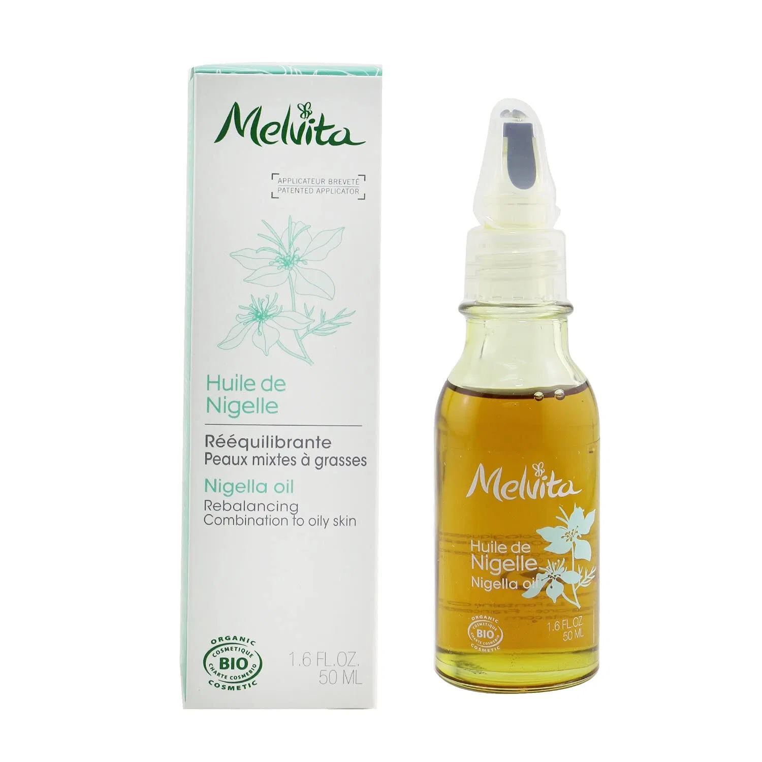 Масло для лица Nigella Oil, Melvita, 50 мл — фото 2
