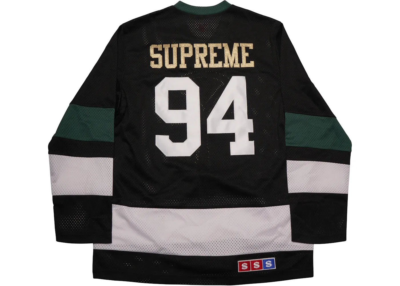Мужская хоккейная джерси с принтом Ankh Supreme, Black — фото 2