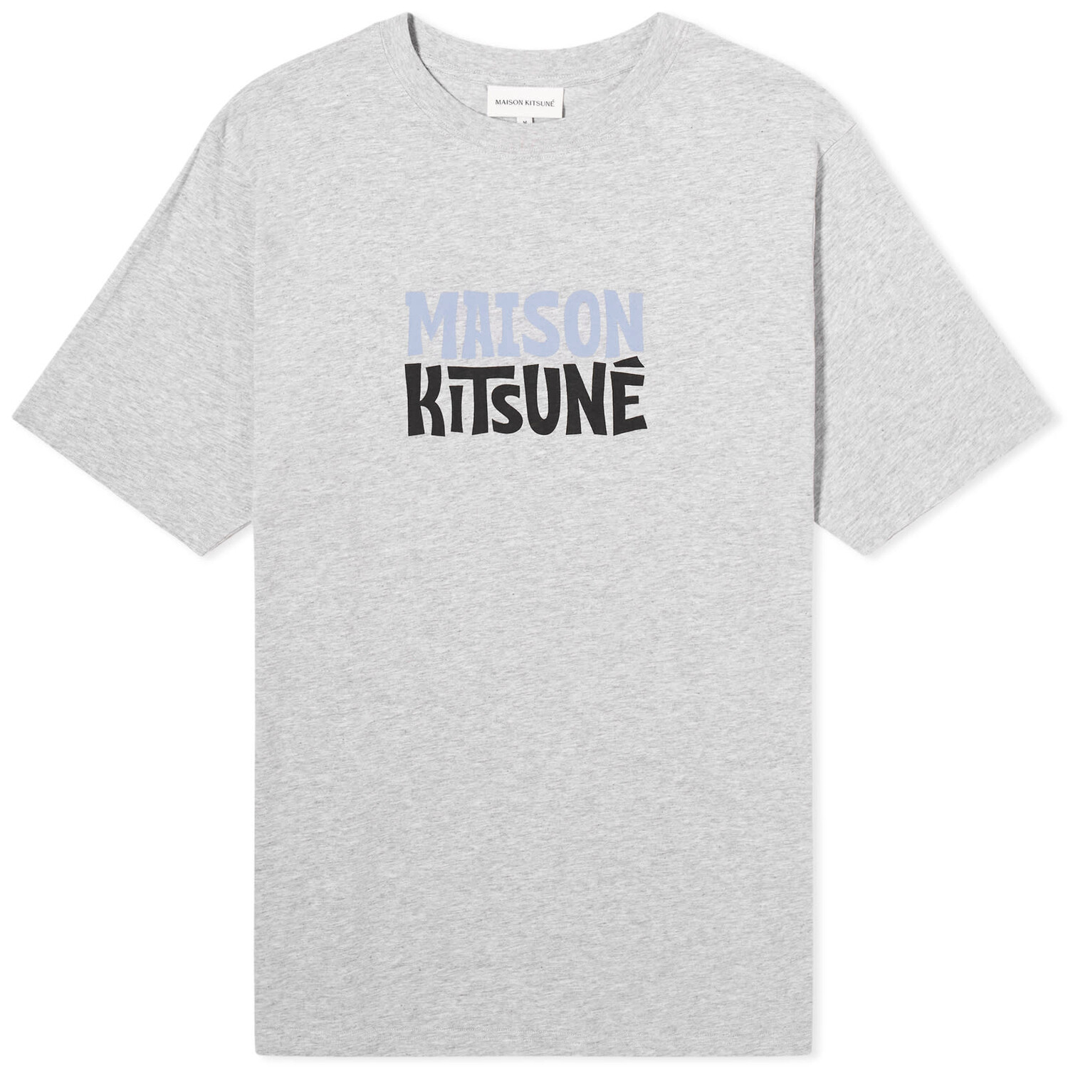 

Футболка Maison Kitsuné Surf Club Comfort T-shirt, светло-серый