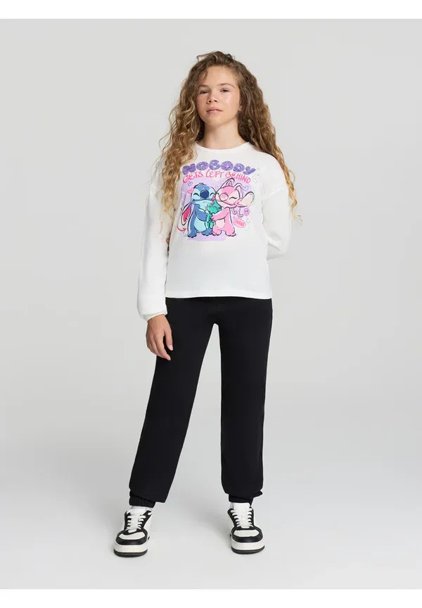 Футболка с принтом Con stitch Terranova, Bianco Lana, белый