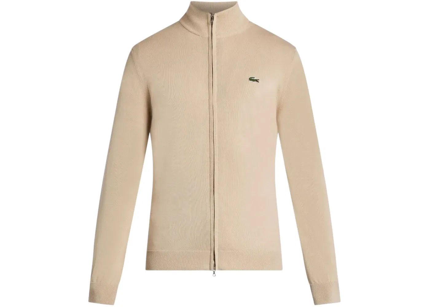 Мужской джемпер с высоким воротником на молнии Lacoste, Viennese Brown