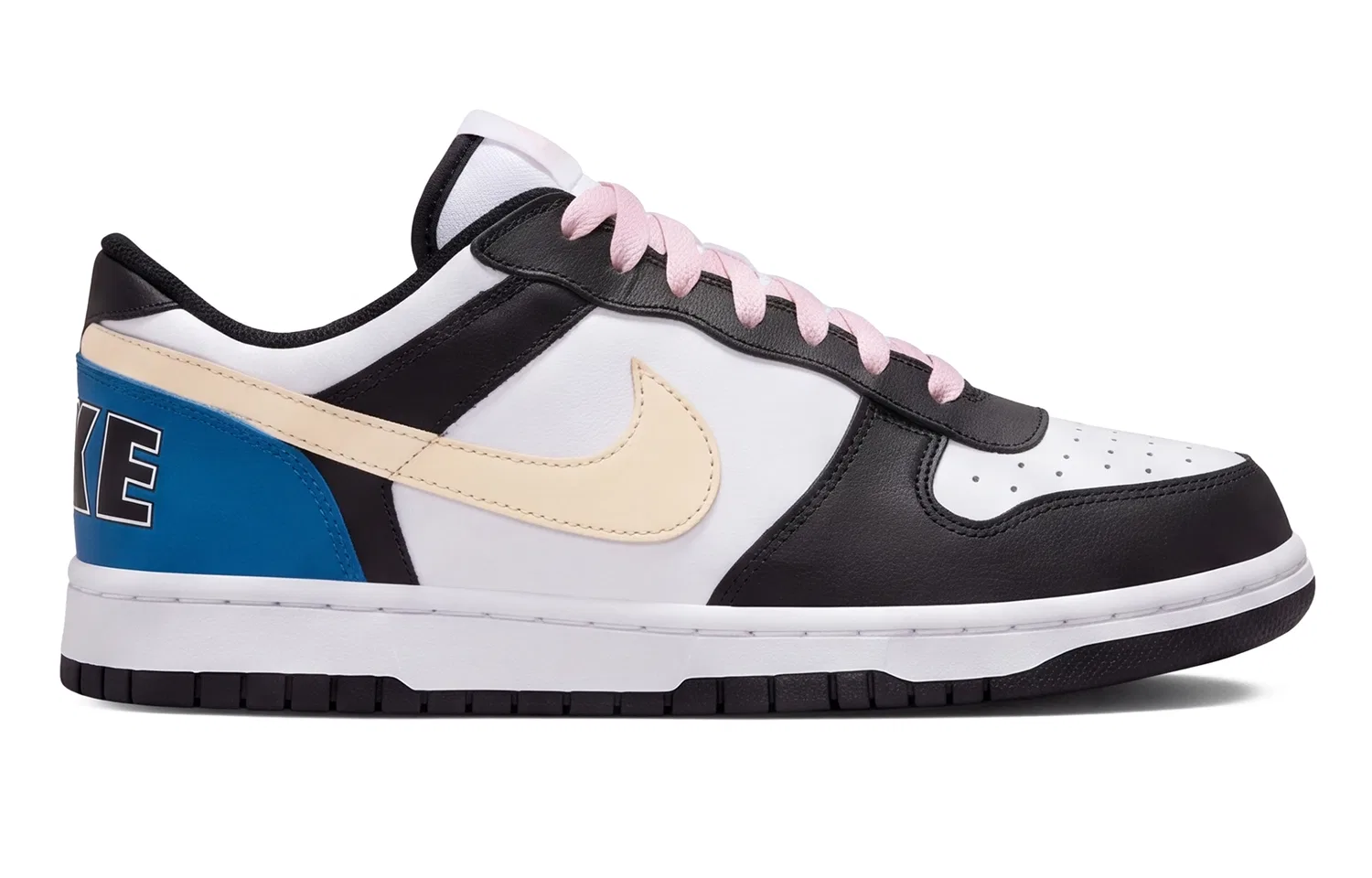 Детские скейтборд-кроссовки с принтом Low Top Nike, Denim Blue — фото 3