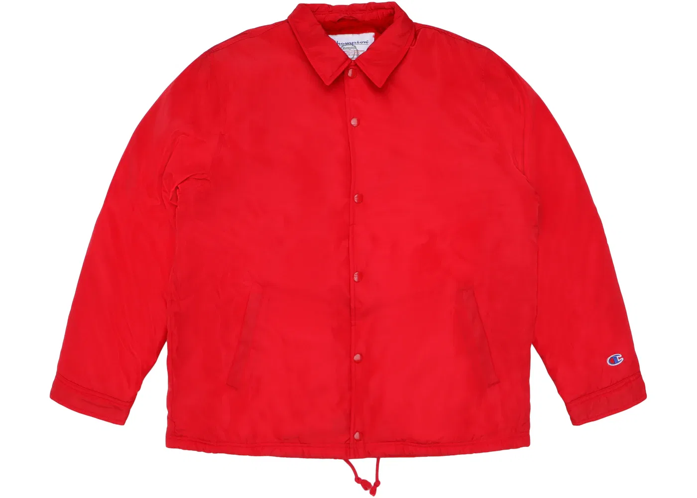 Мужская куртка-бомбер с принтом Supreme Champion Label Coaches Jacket, Red