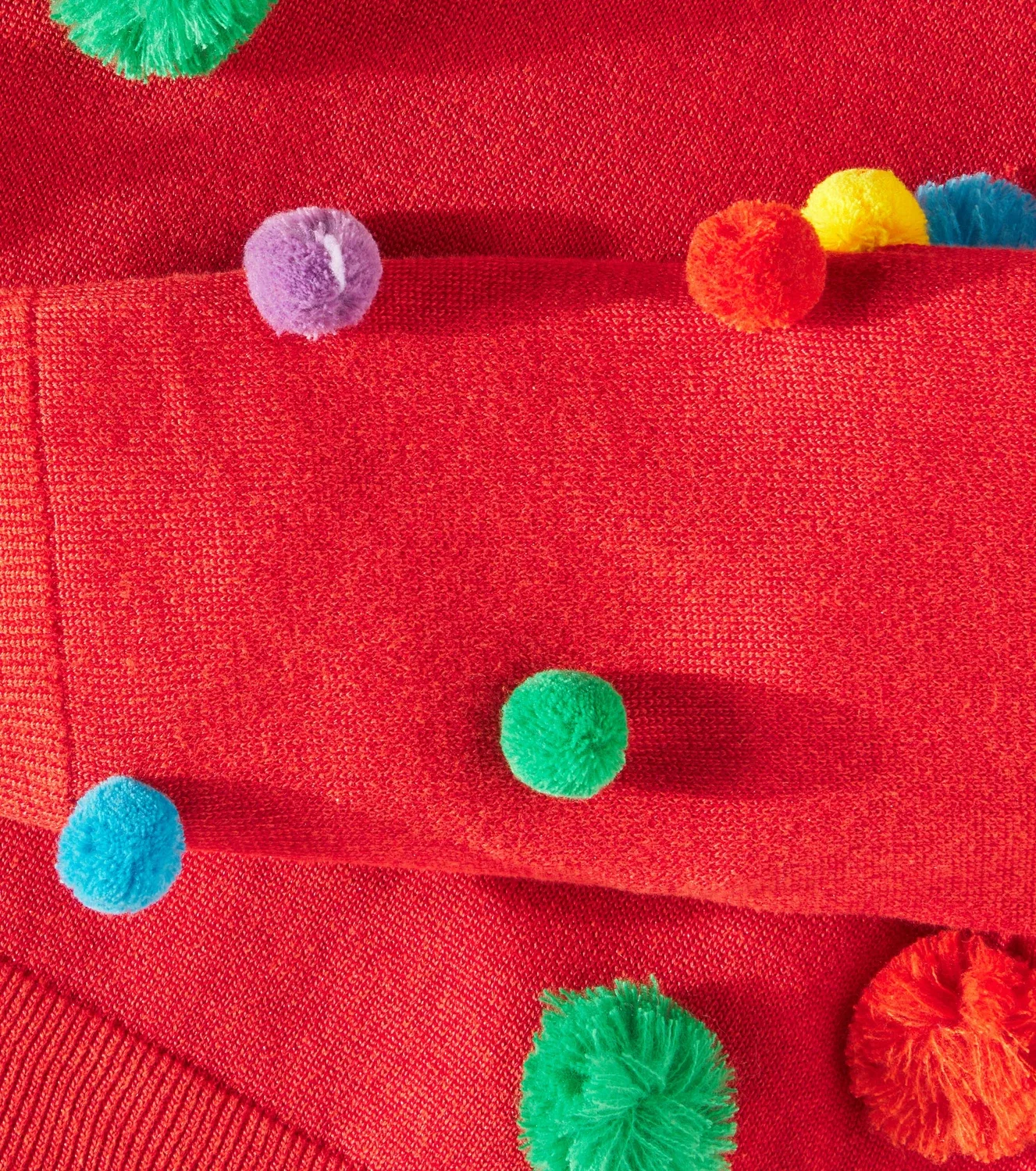 Свитер из ламе с добавлением хлопка Stella Mccartney Kids, красный — фото 2