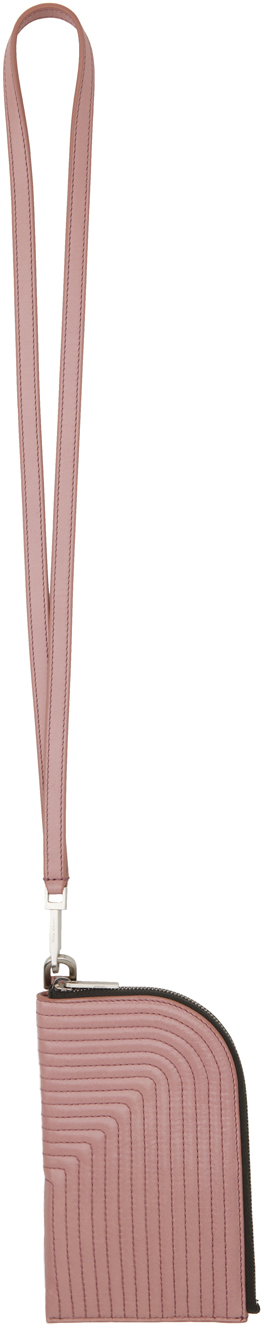 

Розовый кошелек на шею Rick Owens, Dusty pink