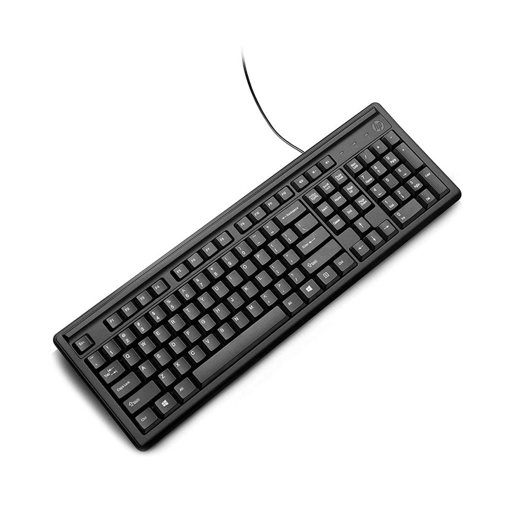 

Клавиатура HP K100, черный, английская раскладка