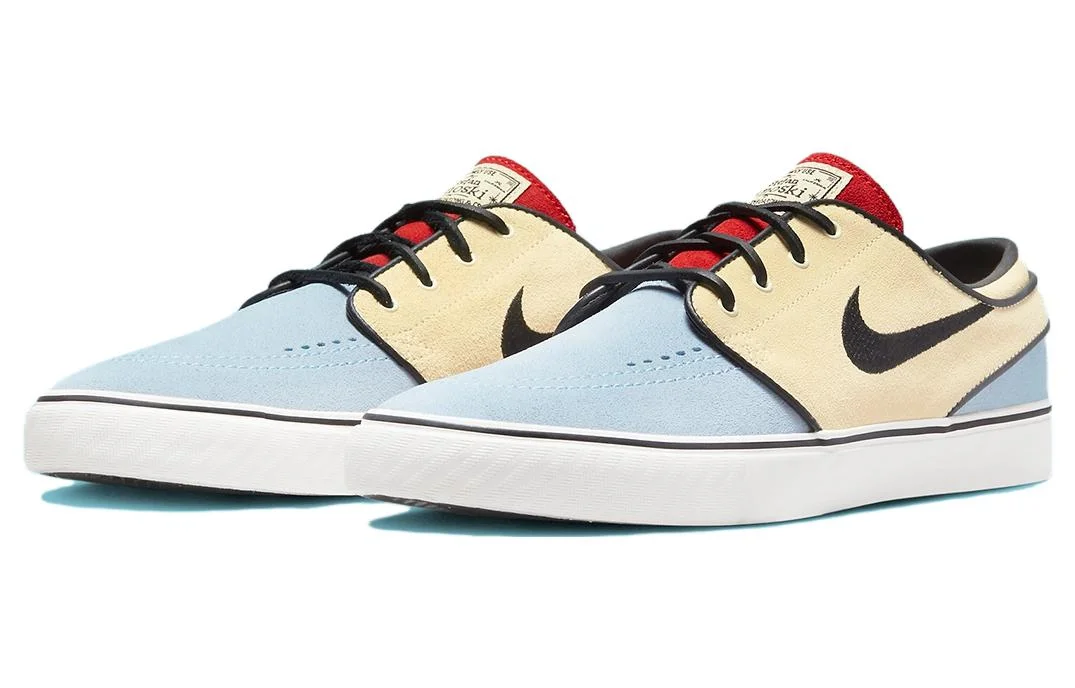 Кроссовки Nike SB Zoom Stefan Janoski OG, голубой/красный — фото 3