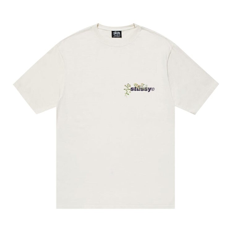 

Футболка Stussy Bokay Pigment Dyed Tee 'Natural', белый