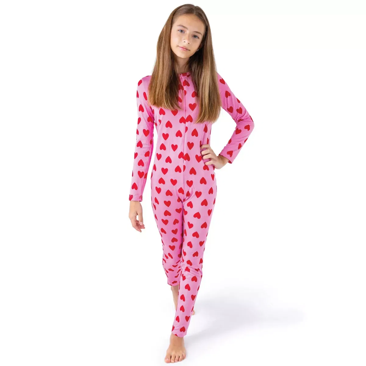 Детский комбинезон-пижама флисовый Rocky Heart Design, Heart Design