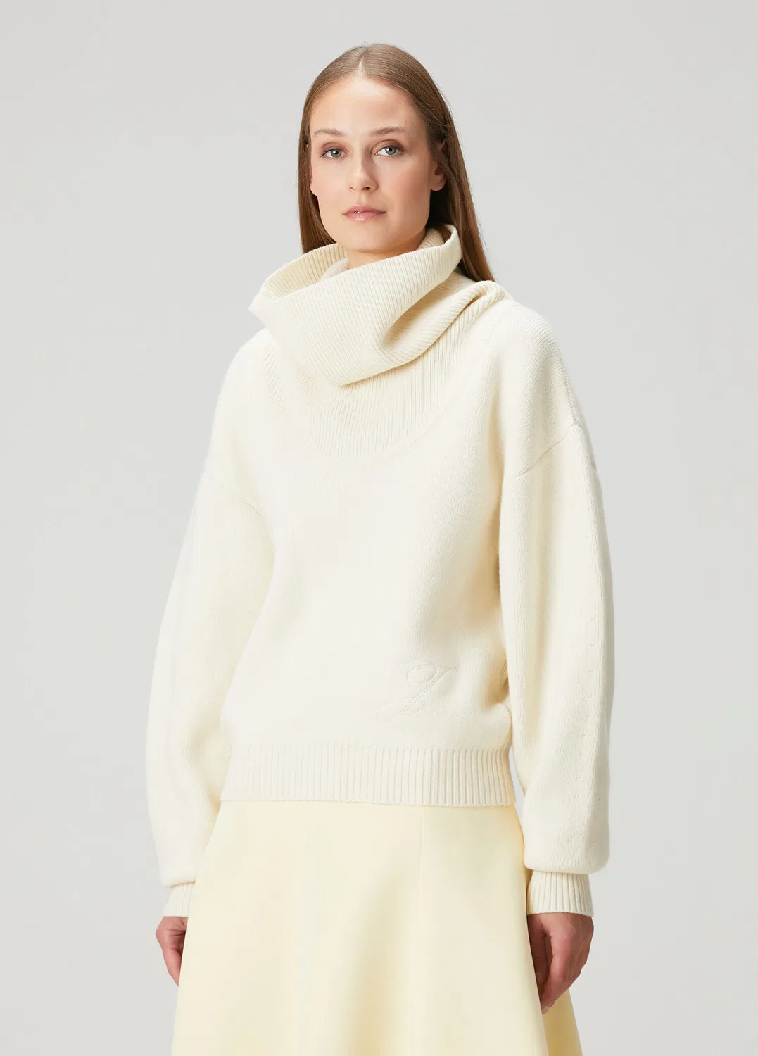 Свитер Jacquemus, кремовый