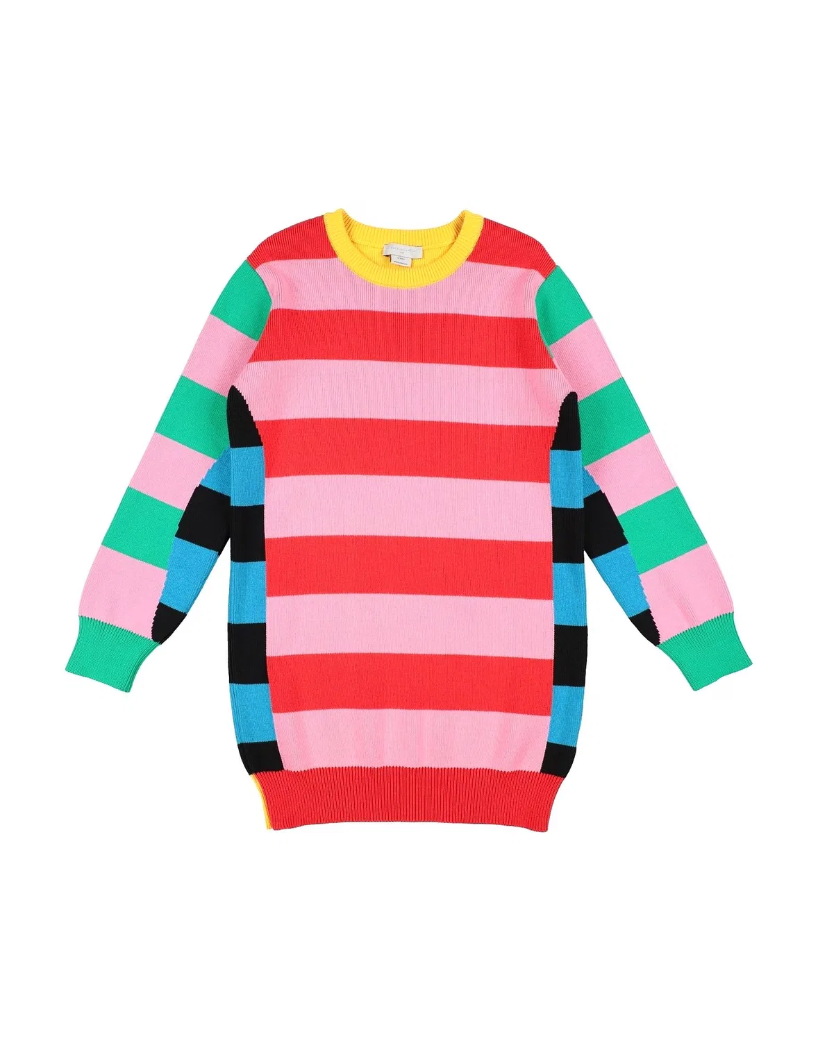 Детское платье для девочек с длинным рукавом Stella Mccartney Kids, розовый