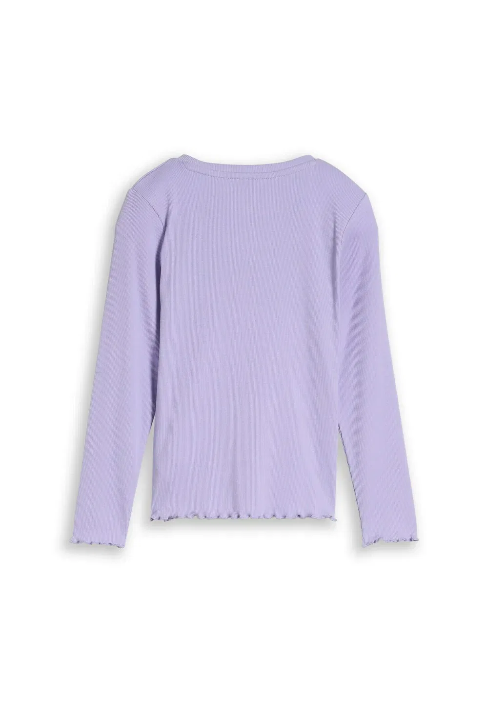 Футболка langarmshirt mit rippstruktur - топ с длинными рукавами Tom Tailor, Sweet Purple — фото 2