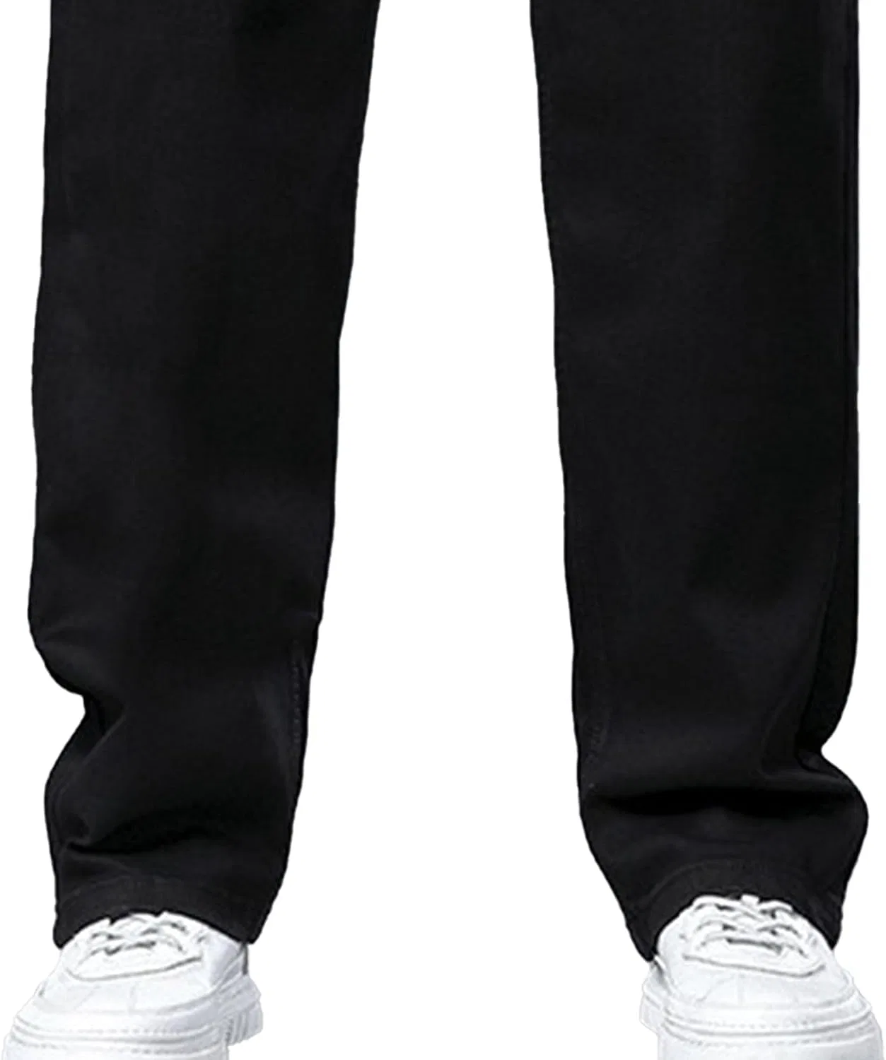 Джинсы свободные Men Fashion, Black — фото 4