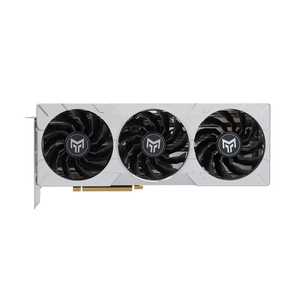 

Видеокарта GALAX GeForce RTX 4070 TI SUPER Metal Master OC, 16 ГБ, белый