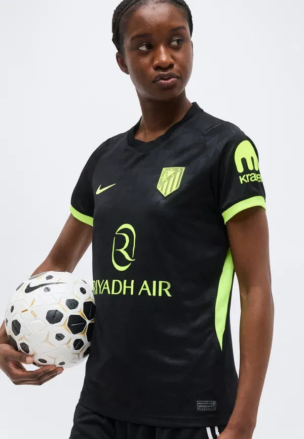 Футболка с принтом Dri-fit Atm Nike Performance, Volt, черный — фото 4