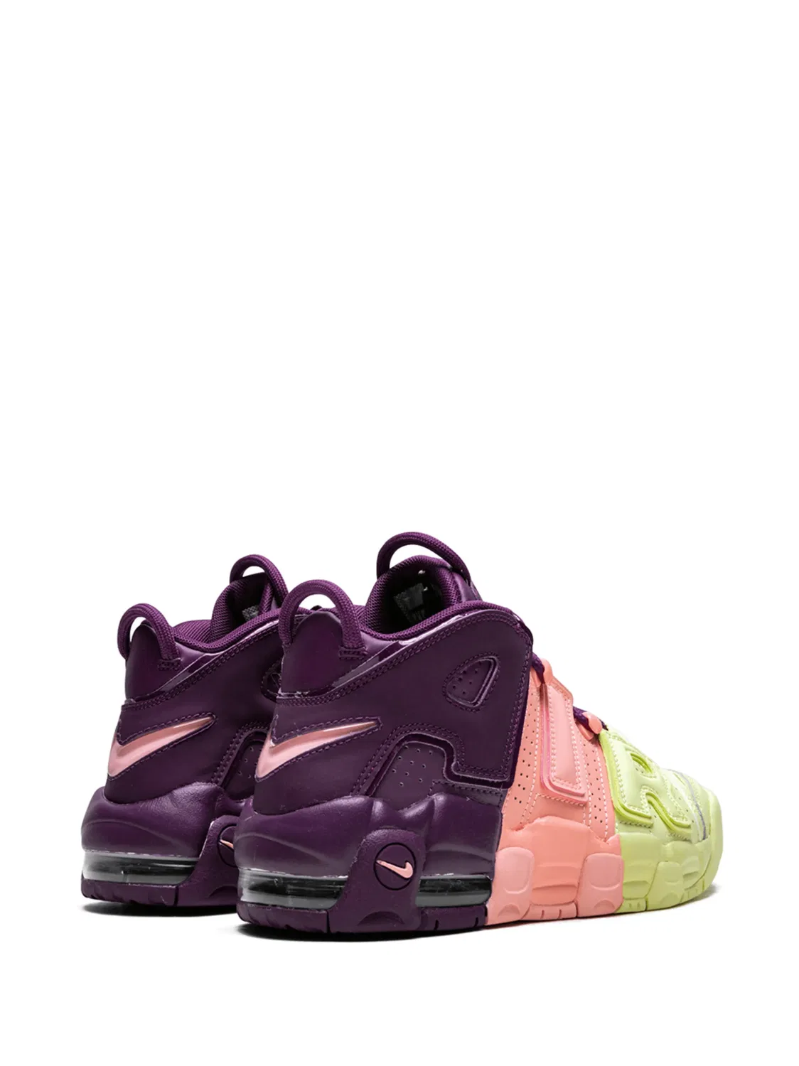 Кроссовки для детей Air More Uptempo Nike, зеленый — фото 3