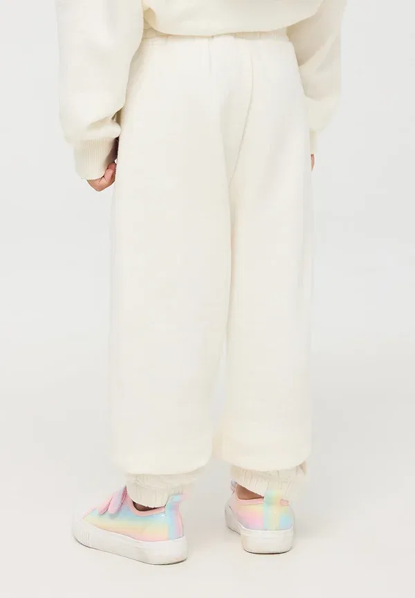 Брюки с принтом Mickey Mouse and friends Tracksuit bottoms Terranova, bianco lana, белый — фото 3