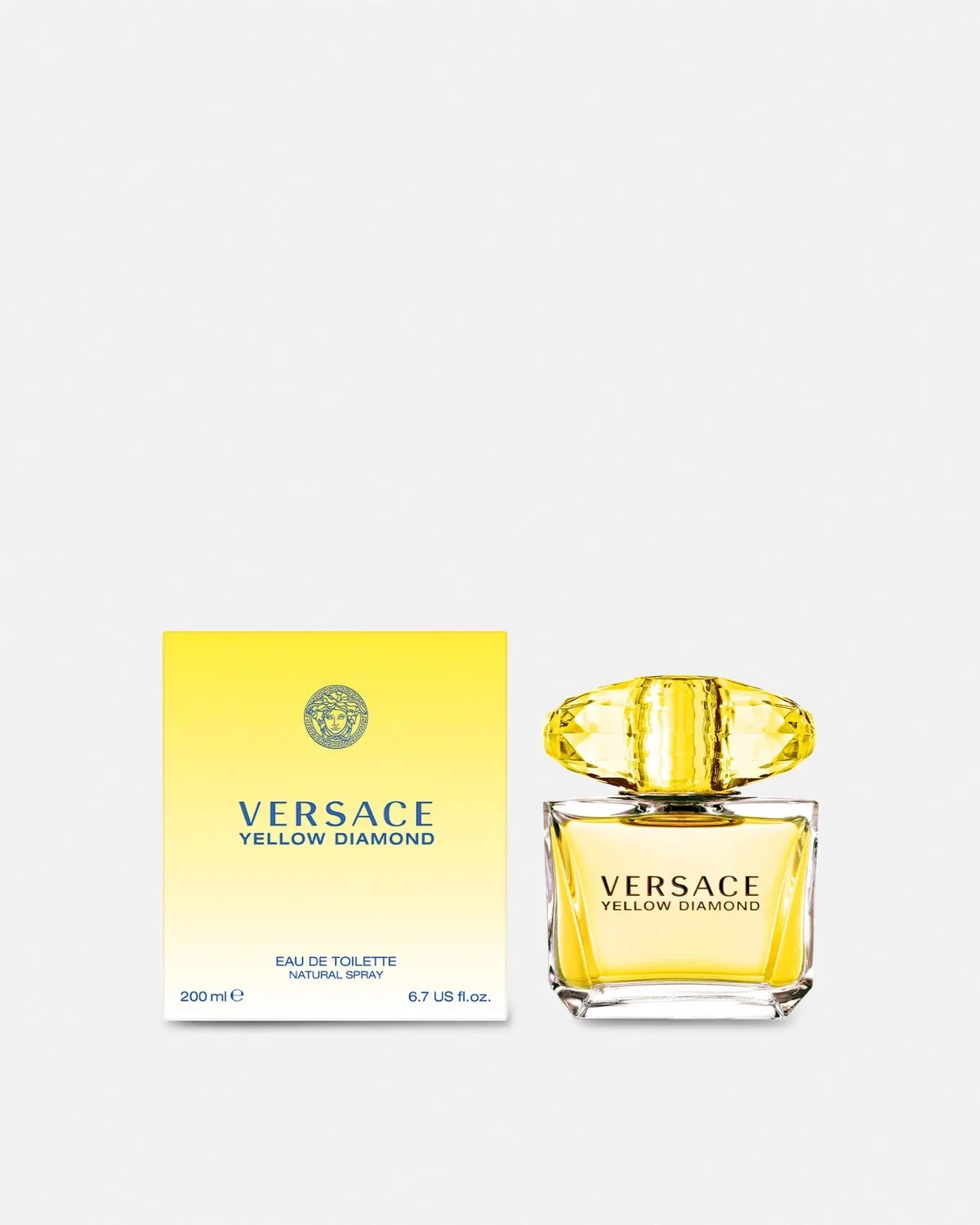 Туалетная вода Yellow Diamond 200 мл Versace, желтый — фото 2