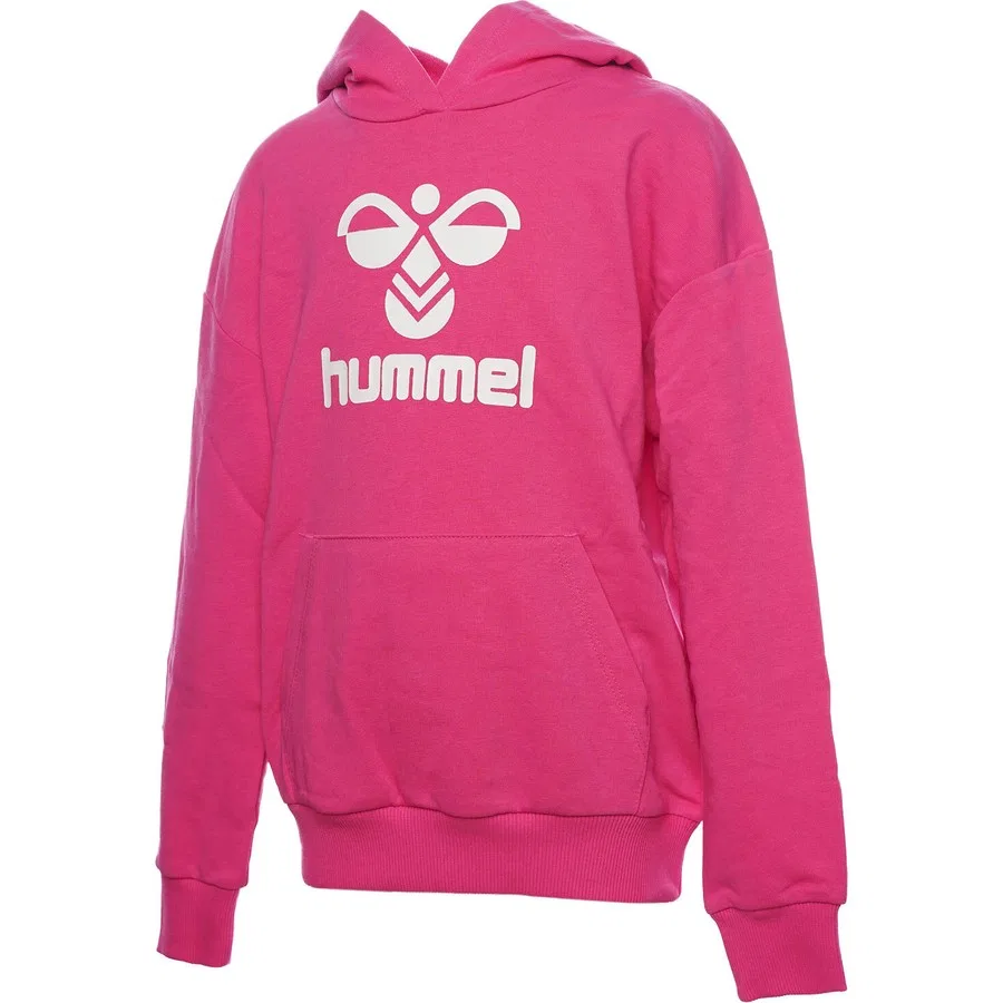 Детский худи с принтом Hmlahri Hoodie Hummel, Розовый