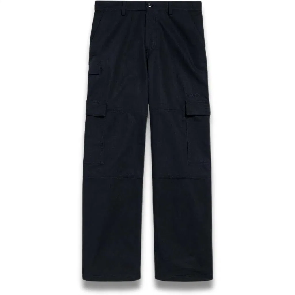 Мужские карго-брюки прямого кроя, Charcoal Black, Balenciaga