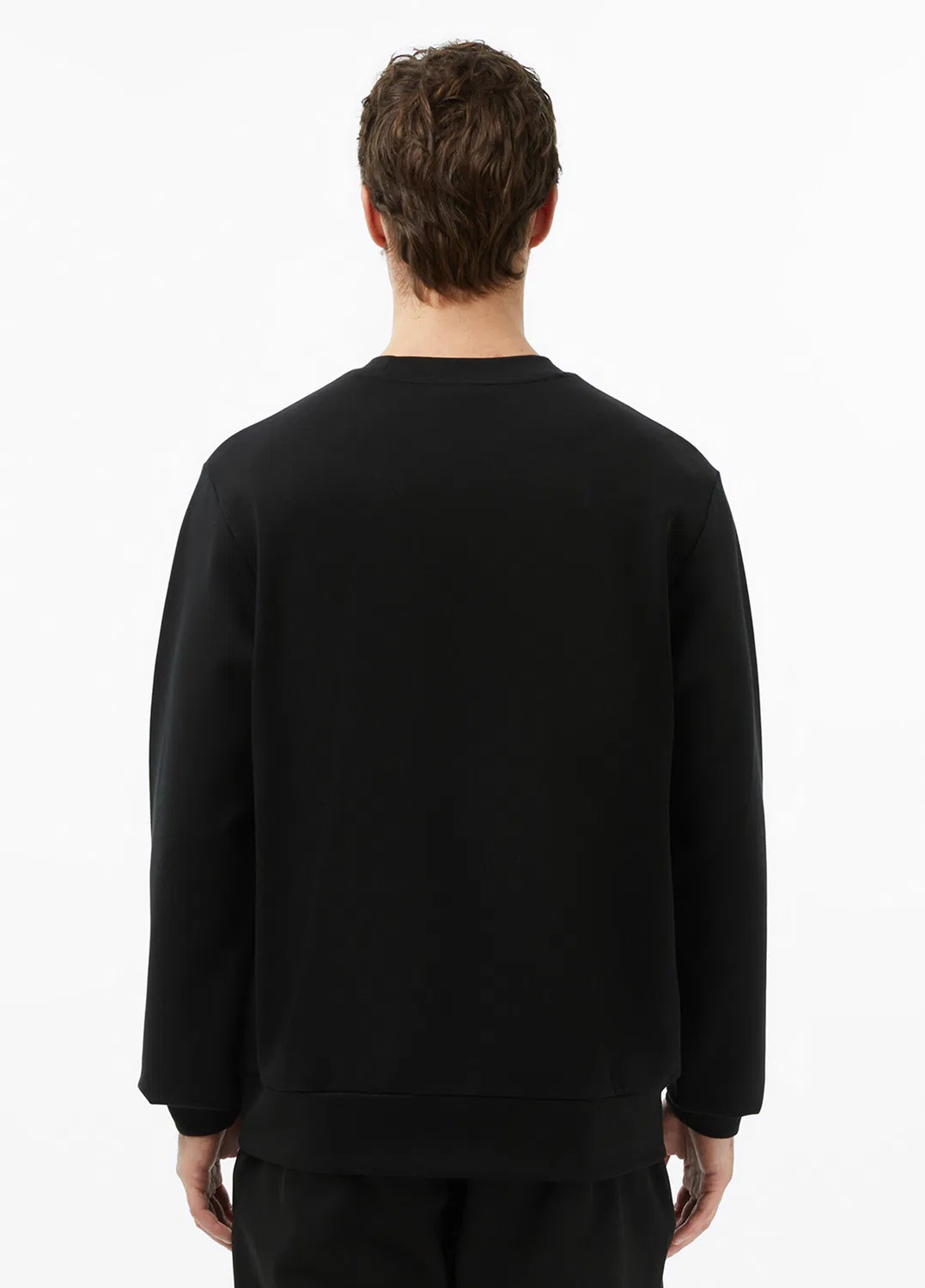Свитшот Classic Fit Lacoste, black — фото 3