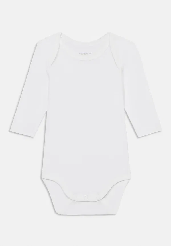 Боди из 100% хлопка Romper 3 pack Name It, белый — фото 3