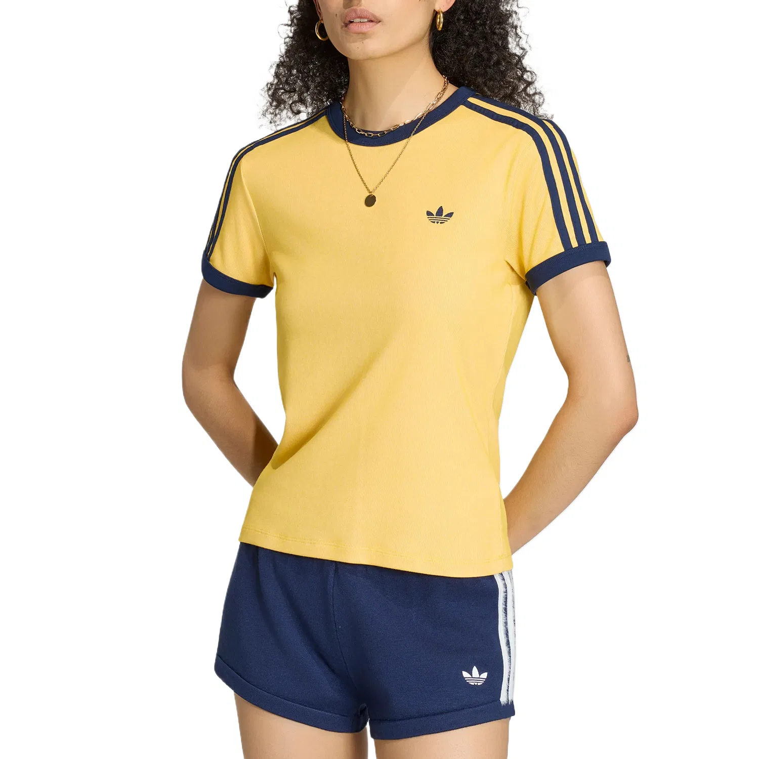 Футболка с круглым вырезом Sunlight Yellow Adidas Originals, Sunlight Yellow