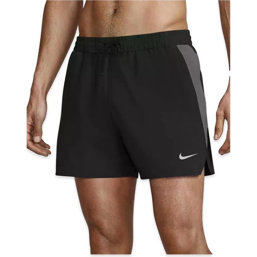 Шорты спортивные с быстросохнущей тканью Nike Swim Contend Solid Essent 5" Volley, Черный