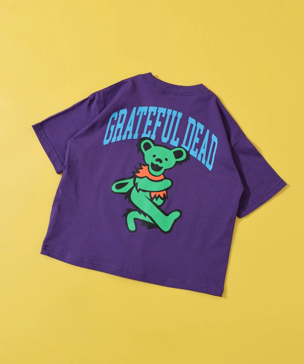 Детская футболка с принтом Oversize Purple Grateful Dead