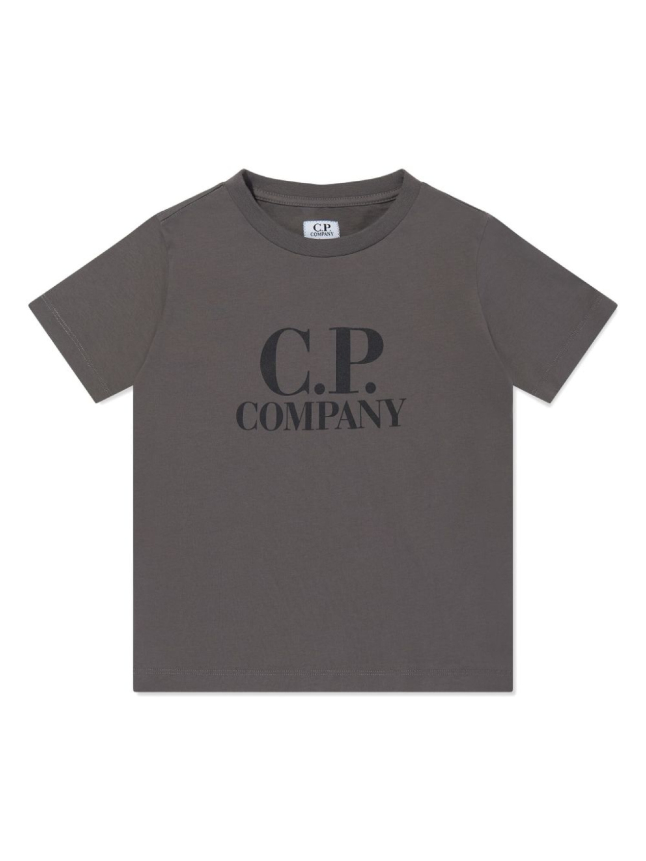 

Футболка с логотипом CP Company Kids C.P. Company Kids, серый