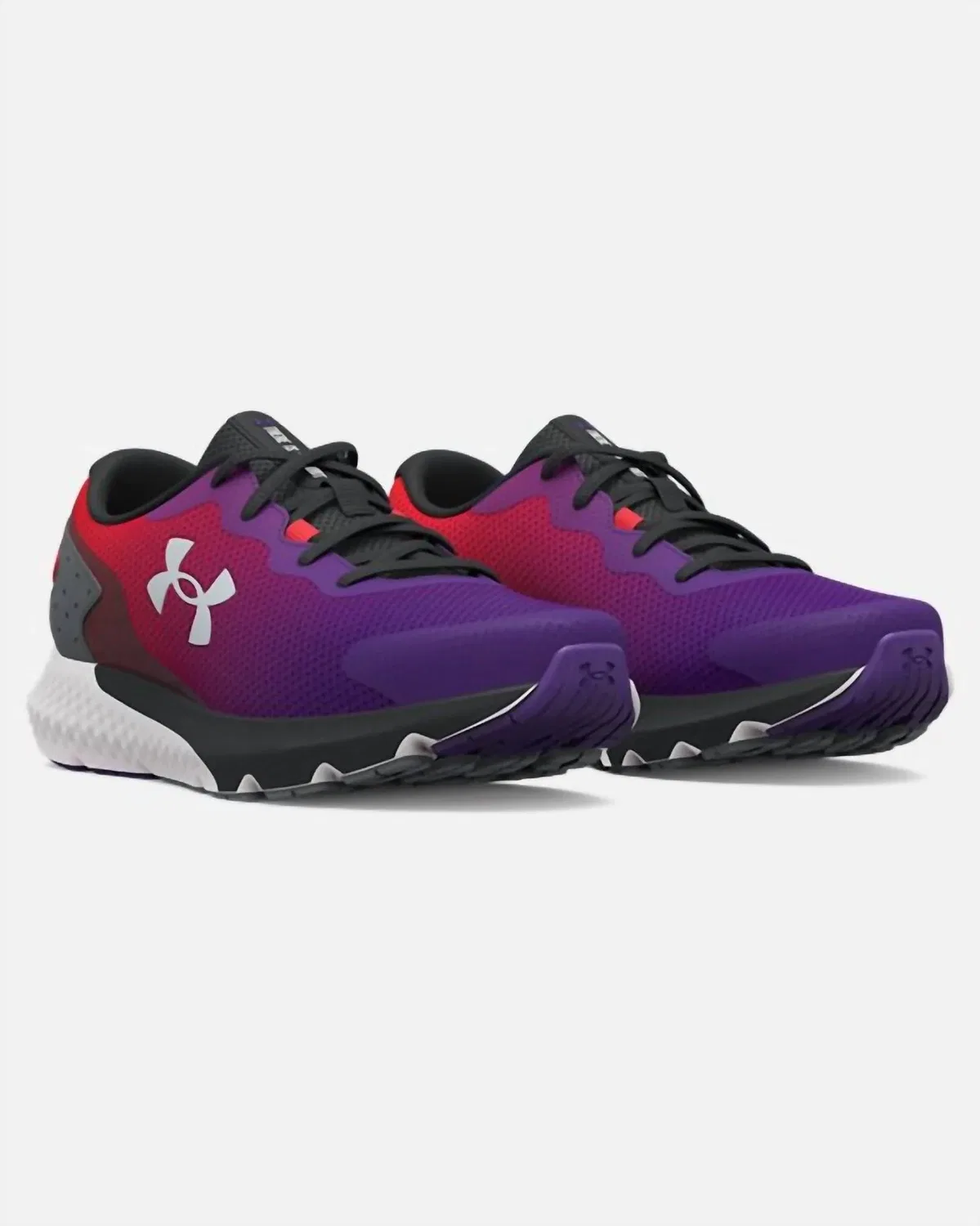 Детские кроссовки для девочек с круглым носом Ggs Charged Rogue 3 Under Armour, Grape — фото 4