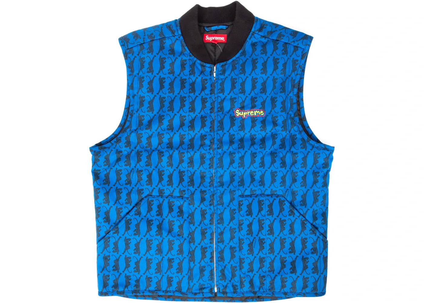 Мужской жилет Supreme Gonz Shop Vest Panther, цвет Panther
