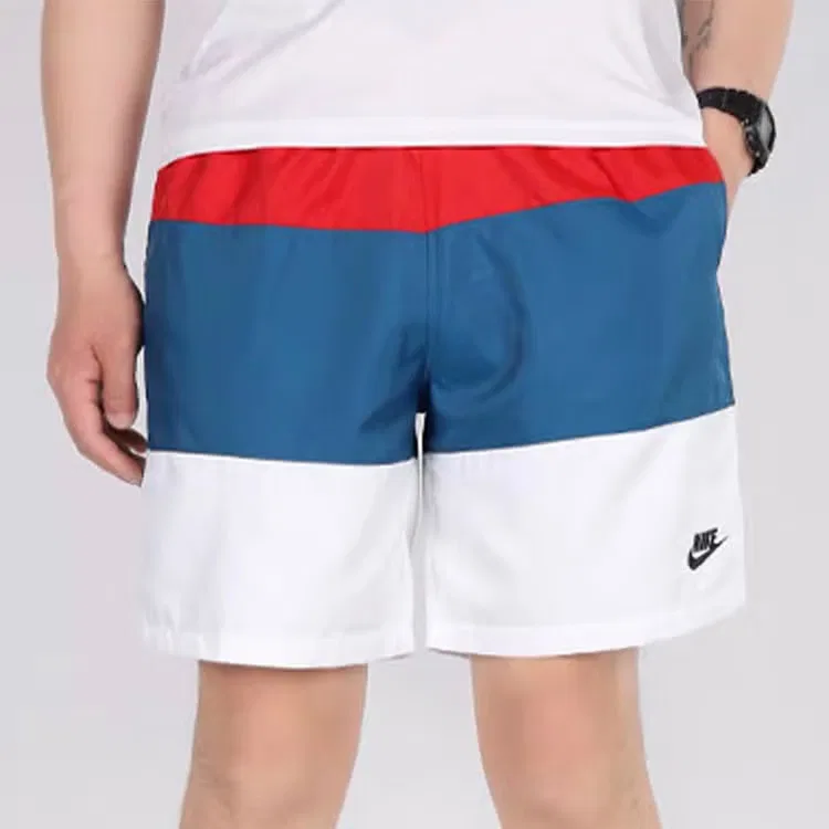 Шорты спортивные с принтом City Edition Nike, красно-белый — фото 2