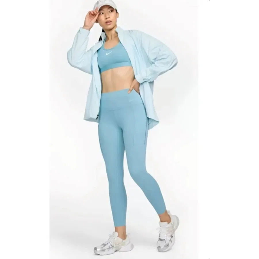 Спортивные леггинсы Dri-FIT Universa Nike, Синий — фото 2