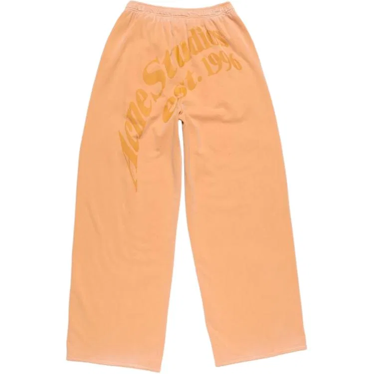 Женские брюки прямого кроя Acne Studios, Orange