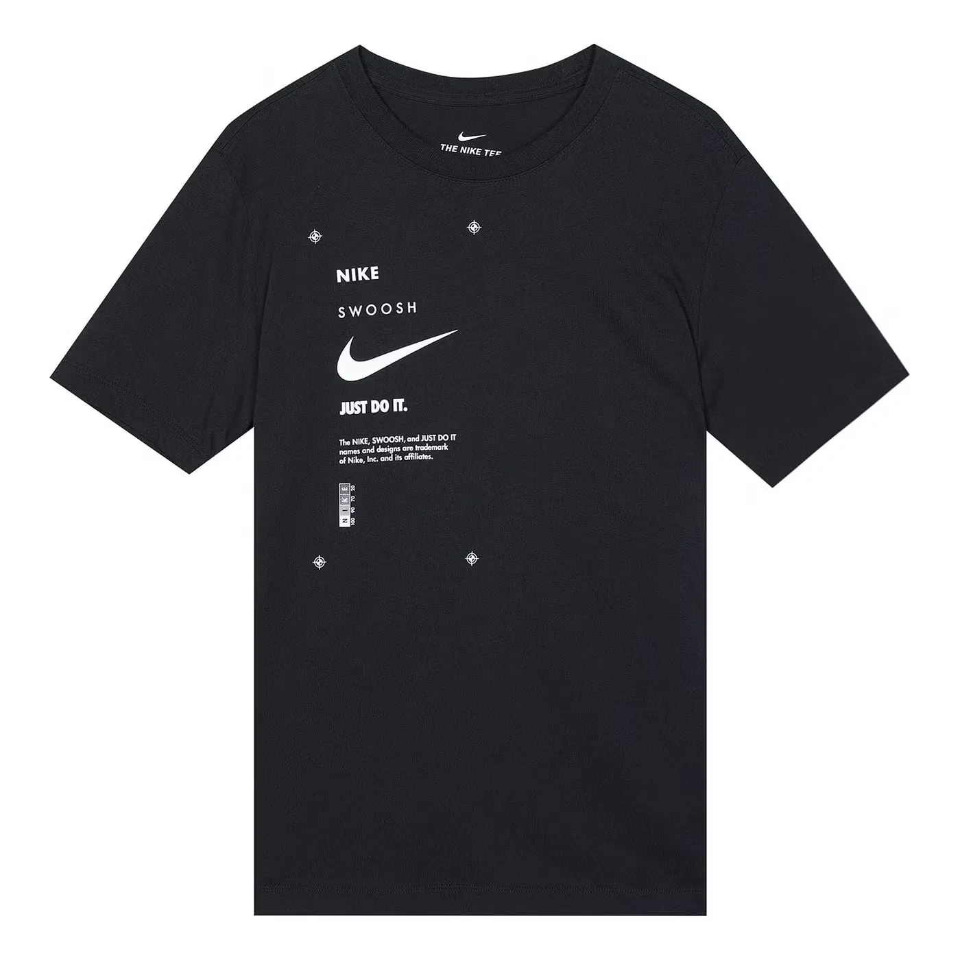 Футболка с принтом Nike AS, черная