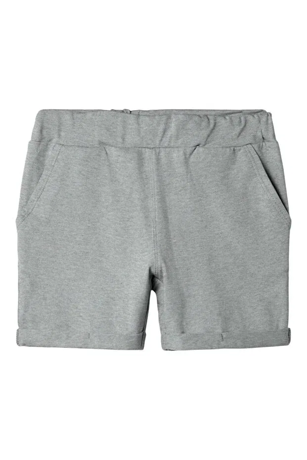Детские шорты для девочек хлопковые Name It, Grey Melan