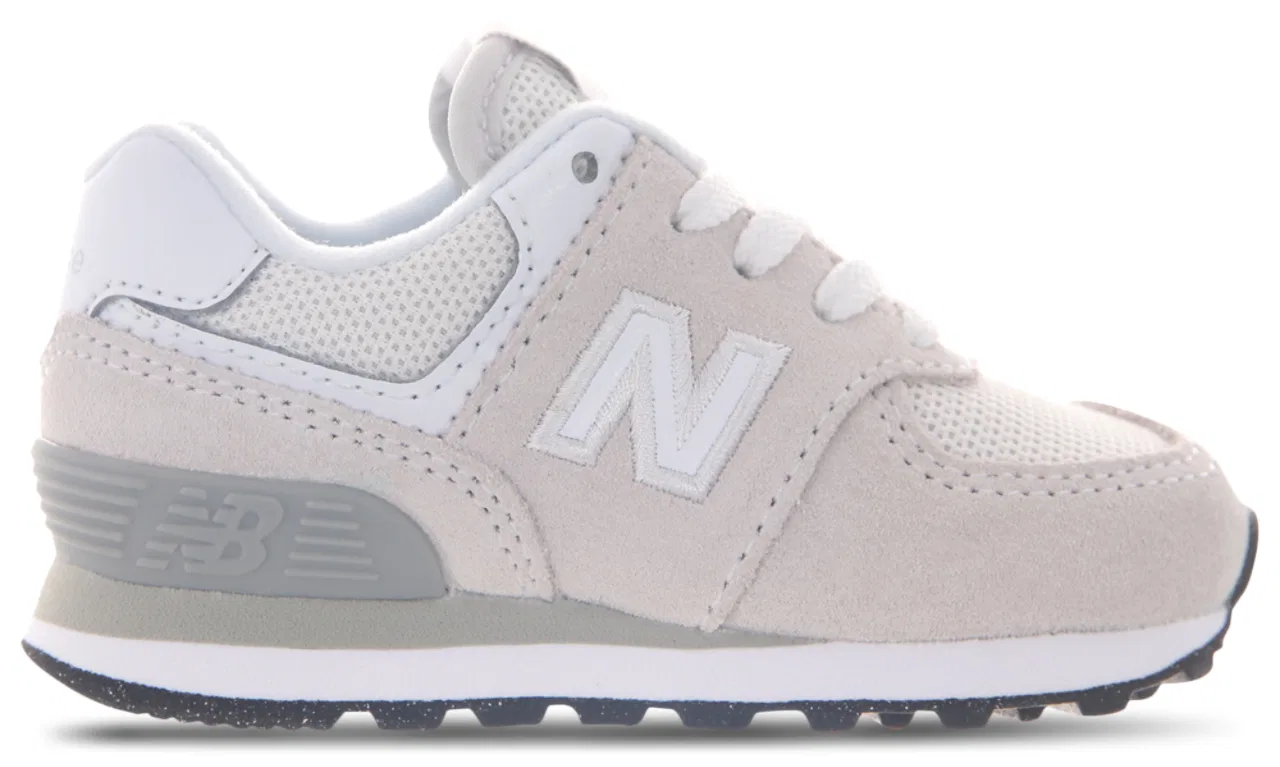 Кроссовки для мальчиков 574 New Balance, серый/белый