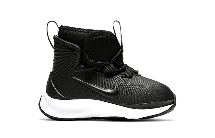 Детские кроссовки для малышей с высоким берцем Nike Binzie Boot, Black — фото 3