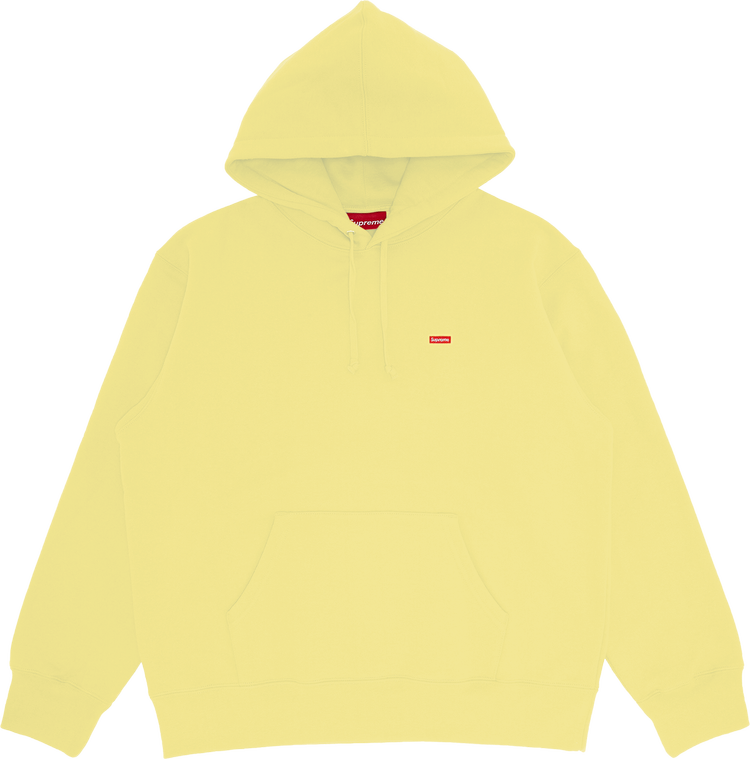 

Толстовка Supreme Small Box Hooded Sweatshirt 'Light Yellow', желтый