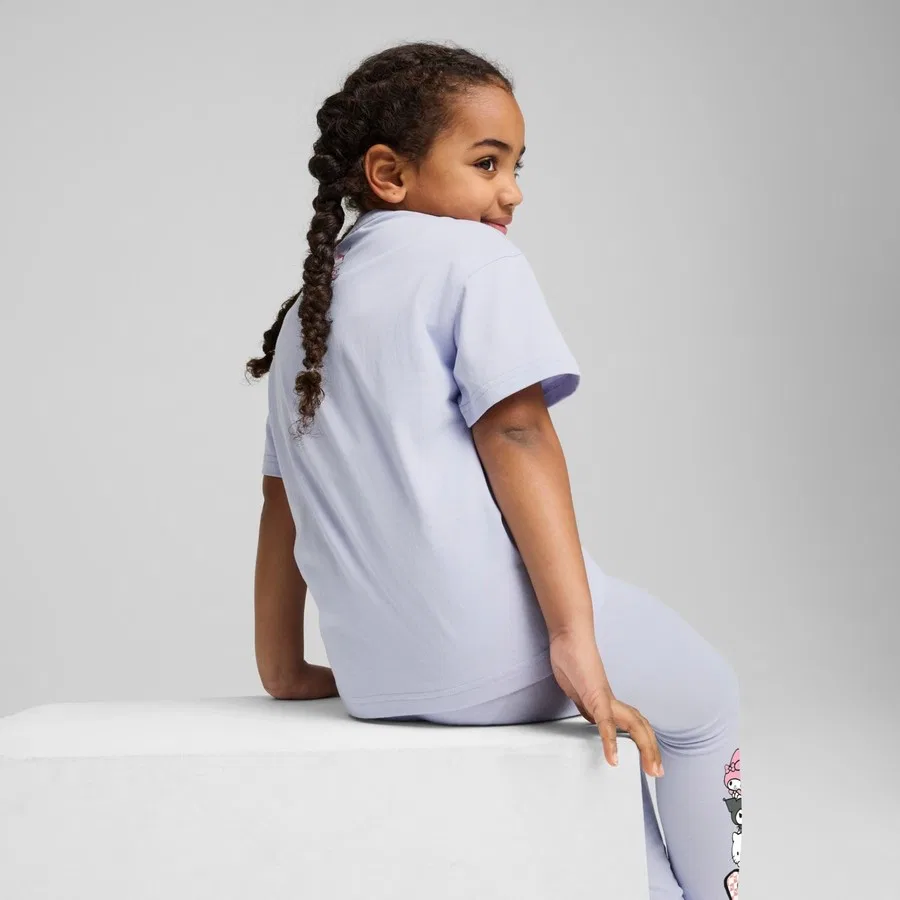 Детская футболка с коротким рукавом Puma X Hello Kitty & Friends, Синий — фото 4