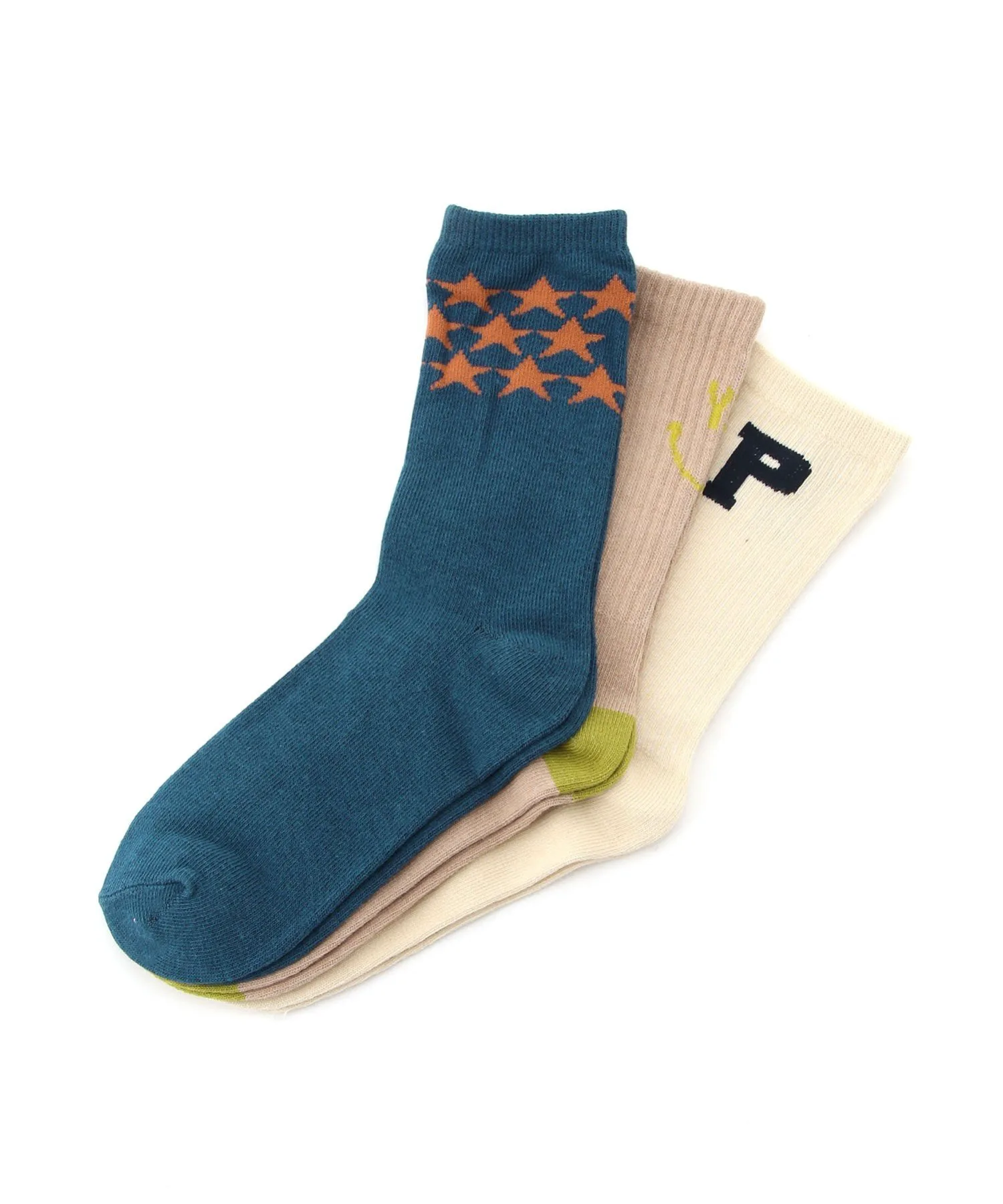 Носки Набор носков /(K) 3P Ocean&Ground, beige
