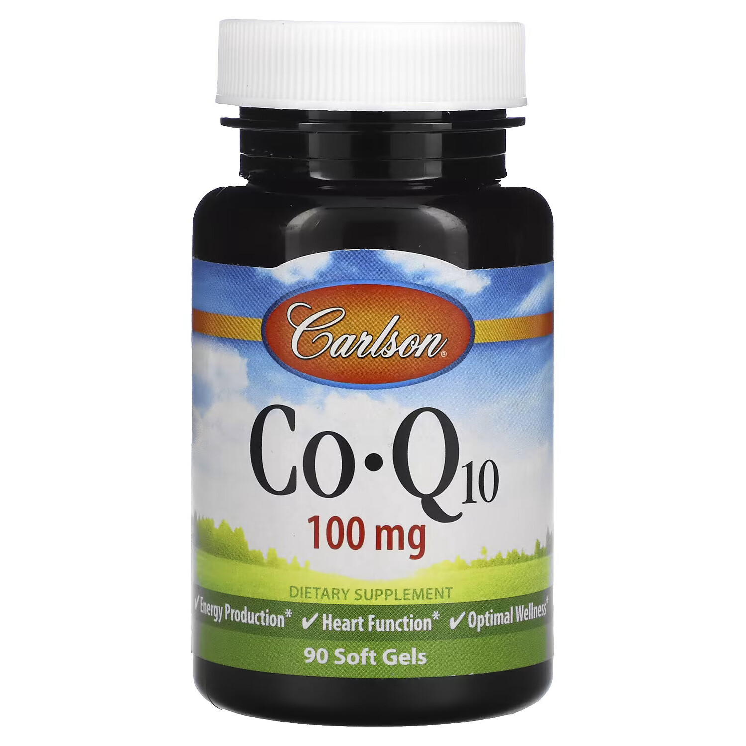 

Carlson, коэнзим Q10, 100 мг, 90 капсул