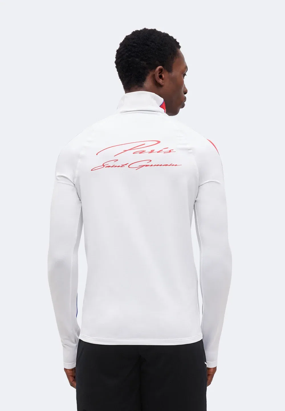 Тренировка нападающих «Пари Сен-Жермен» - клубная форма Nike Performance, White/Global Red — фото 3