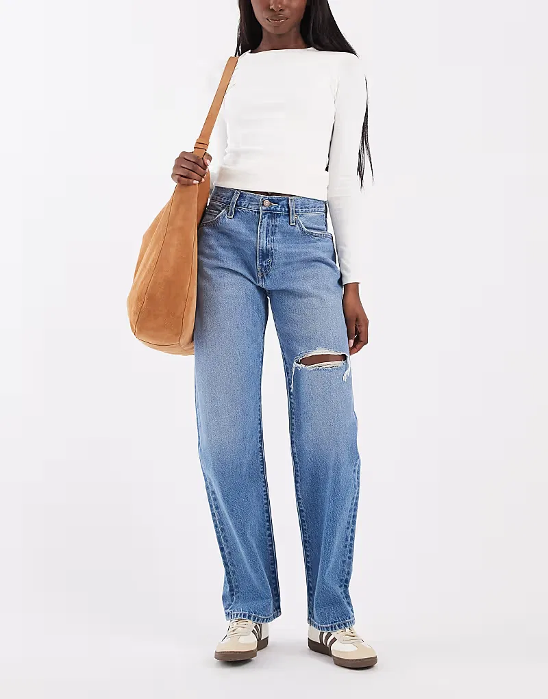 Джинсы Levi's Easy Dad Jeans, средне-синий